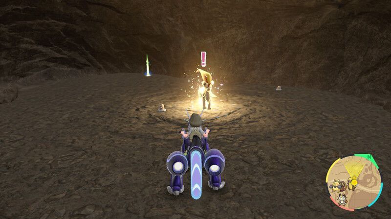 カエンジシがいる周囲の様子