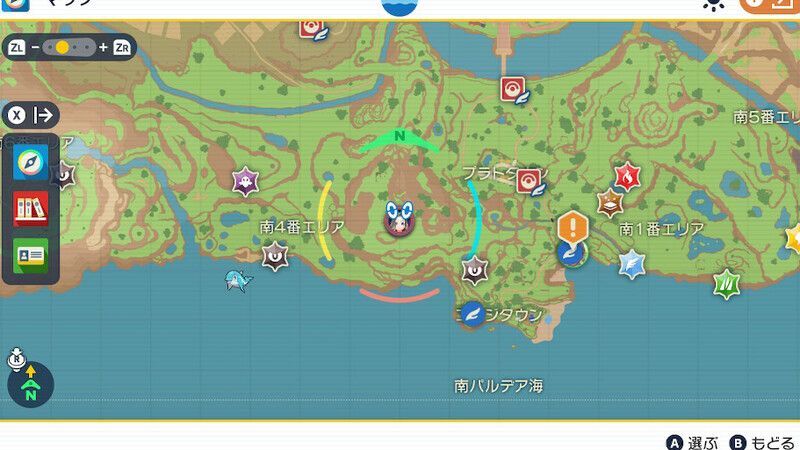 リーフィアの出現場所・マップ