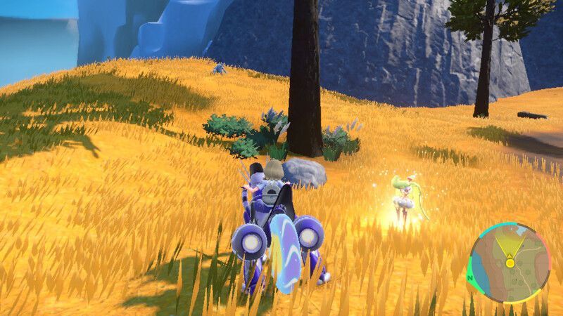 アマージョがいる周囲の様子