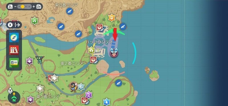 ハッコウシティのビル