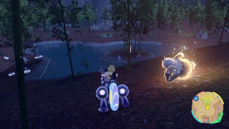 ケッキングがいる周囲の様子