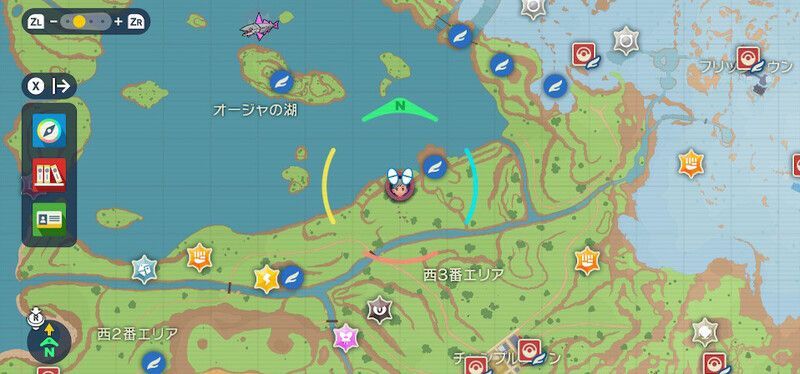 オージャの湖南東