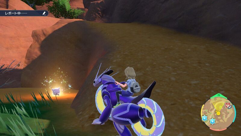 プリンがいる周囲の様子