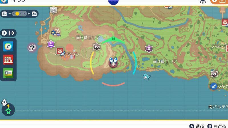 ゴルダックの出現場所・マップ