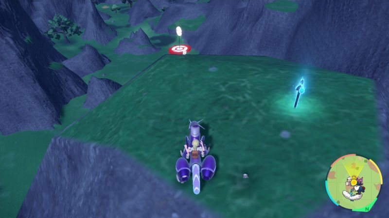 青の杭がある周囲の様子5