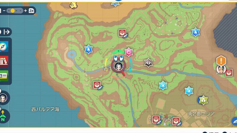 コータスの出現場所・マップ