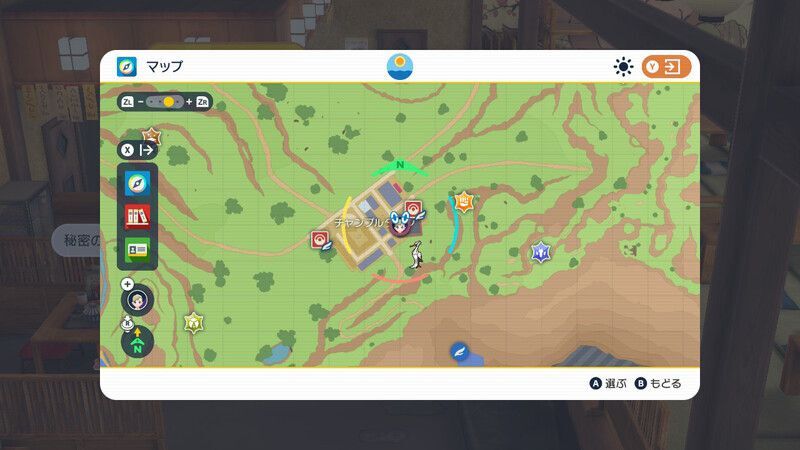 チャンプルタウンのマップ