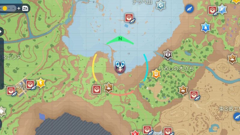 ユキメノコの出現場所・マップ