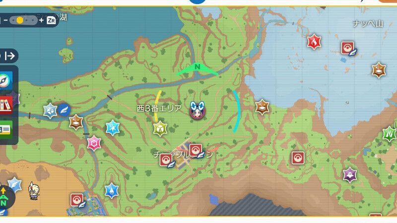 キノガッサの出現場所・マップ