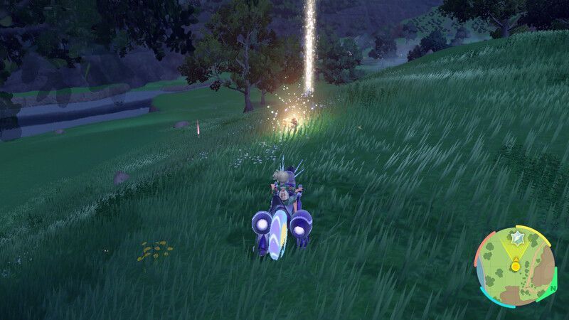 ロコンがいる周囲の様子