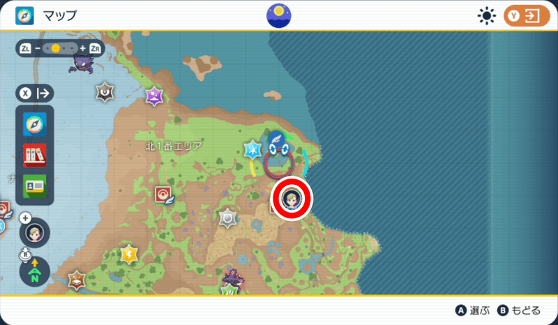 青の杭のマップ4