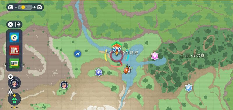 スワンナの出現場所・マップ