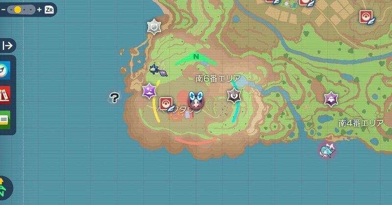 ブラッキーの出現場所・マップ