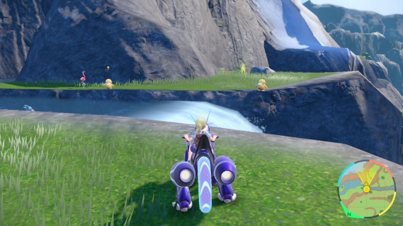 黄色の杭がある周囲の様子3