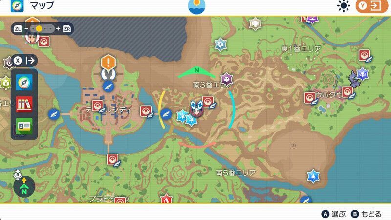 プリンの出現場所・マップ