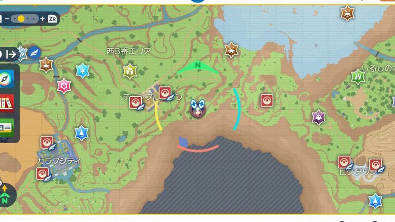 リングマの出現場所・マップ