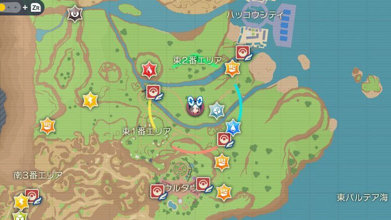 ガーディの出現場所・マップ