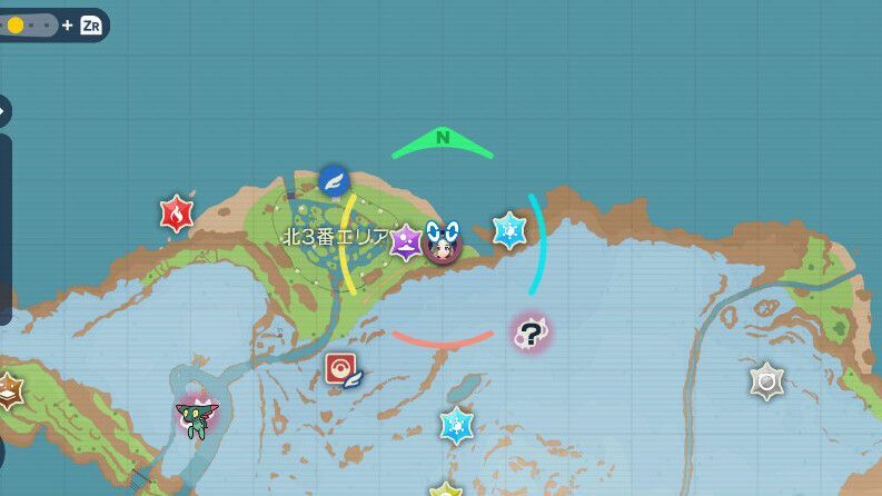 ニンフィアの出現場所・マップ