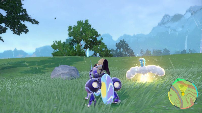 チルタリスがいる周囲の様子