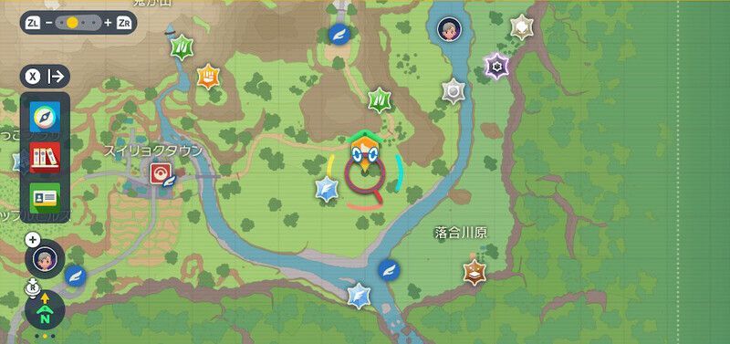 ロコンの出現場所・マップ