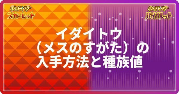 イタイトウメス