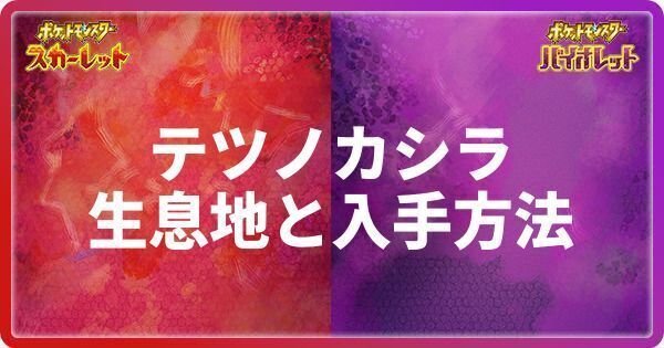 テツノカシラの生息地と入手方法