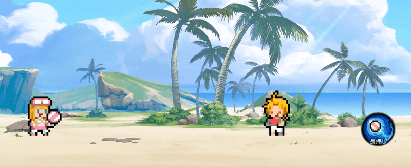 水着ミニゲーム