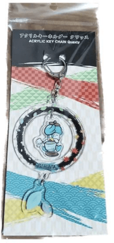 アクリルキーホルダークワッス