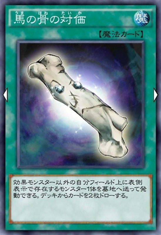 馬の骨の対価