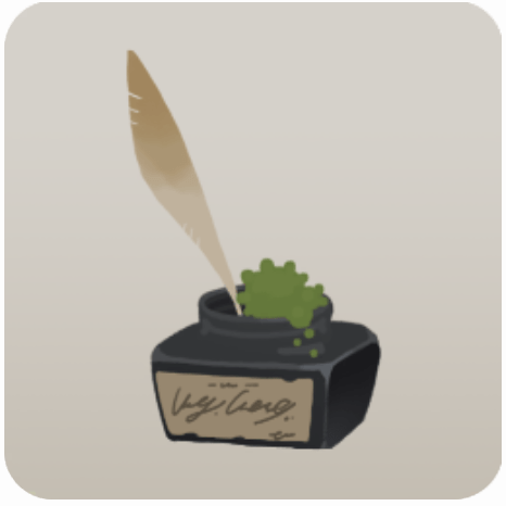 小さなインクボトル