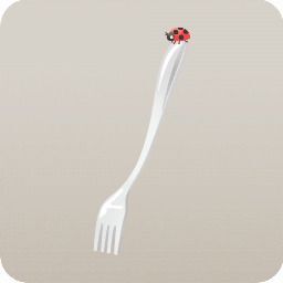 てんとうむしのフォーク