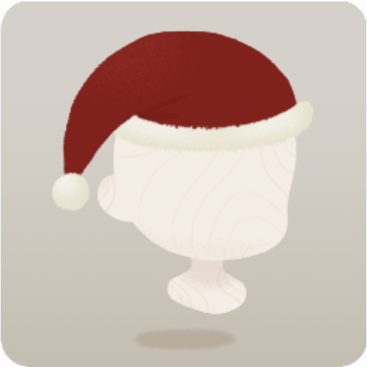 ハッピークリスマスサンタハット