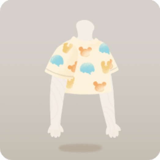 リヴリー柄Tシャツ