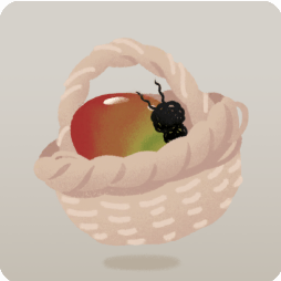 お供え物バスケット