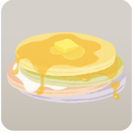 カラフルパンケーキ