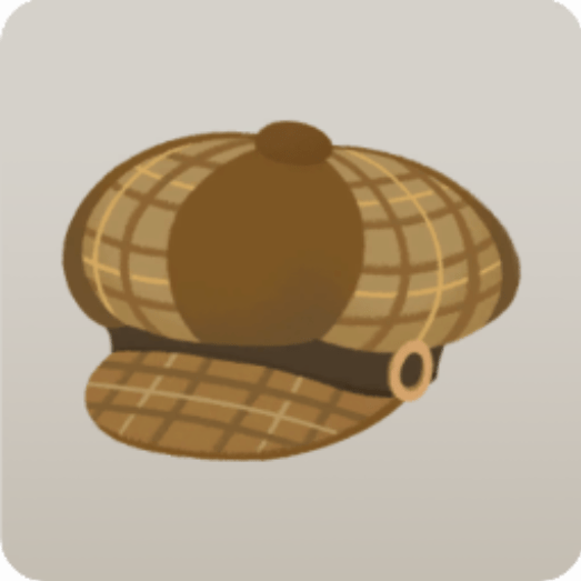 キャスケット帽・ベージュ