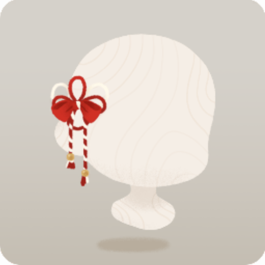 華やかな髪飾り