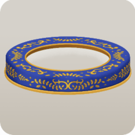 新しい缶のふた・青