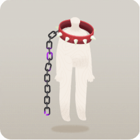 鎖付きトゲトゲ首輪