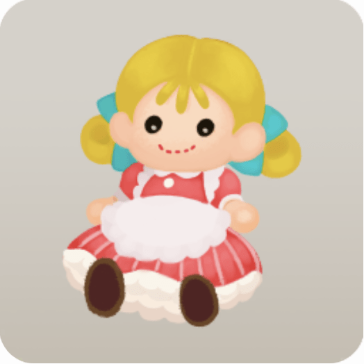 ウェイトレスのお人形