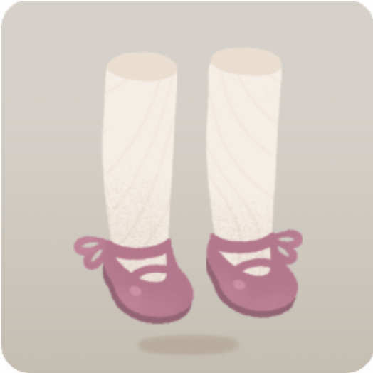 秘密のドールピンクパンプス