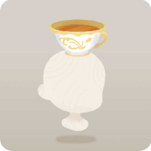 お茶会用のミニチュアティーカップ