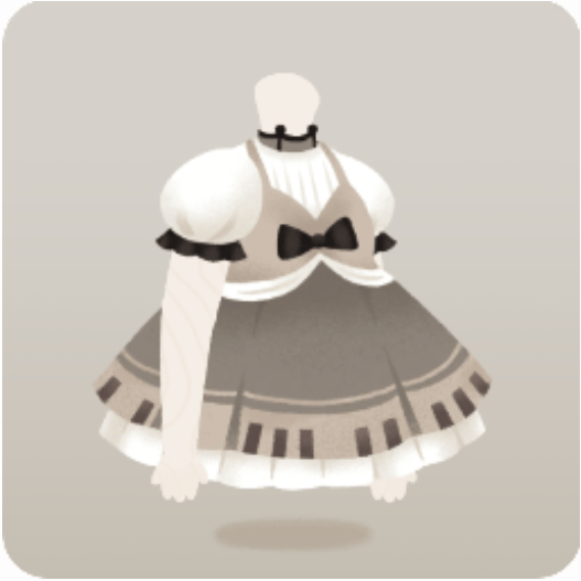 シックなピアノドレス