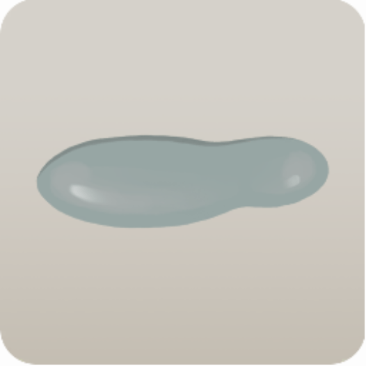 にごった水たまり