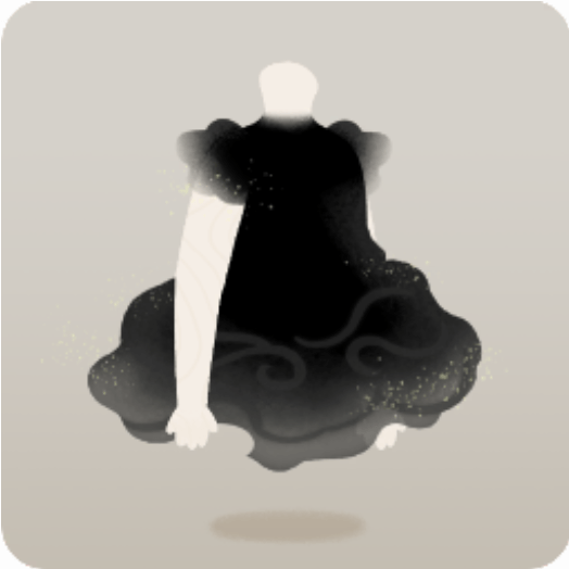 森をつつむ夜霧のワンピース