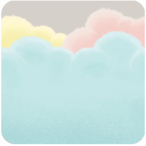 カラフルわたあめ