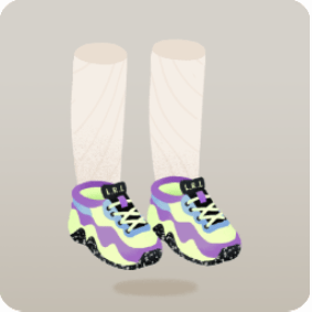 孫のスニーカー