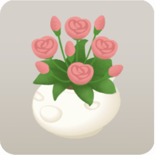 ブラックドッグのフラワーポット