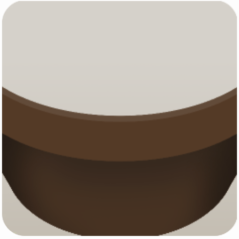 シンプルな植木鉢