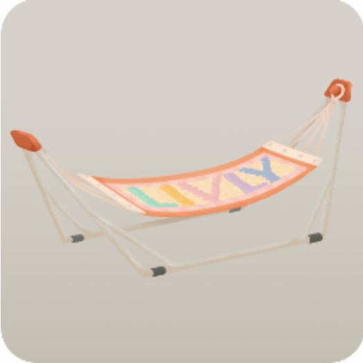 アウトドアハンモック